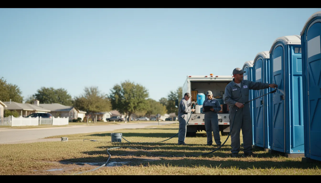 Long-Term Portable Toilet Rental in Waterville, IA near me